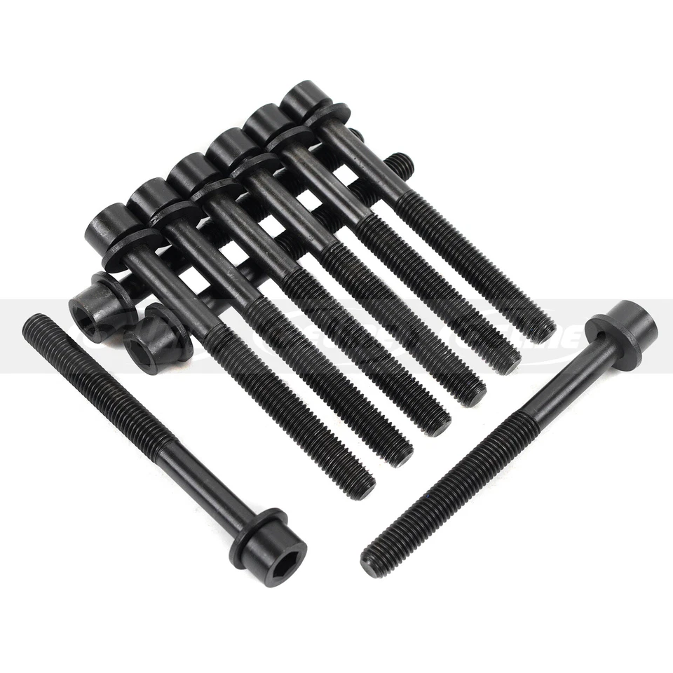 Pernos de culata Fit 02-20 Nissan Altima Suzuki Equator 2,5 L DOHC QR25DE Foto 3 de 4