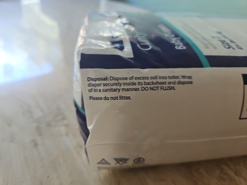 Covidien Curity Größe 7 Baby Windeln Neu Komplettpaket 41+ Pfund - Bild 10 von 11