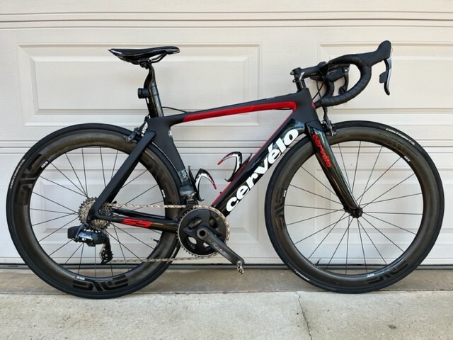 2017 Cervelo S5 51cm Rim Brake Road Bike