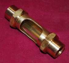 NEW Brass Oil LIne Gauge Hit & Miss Fairbanks Steam  FIG. 265 Size #2