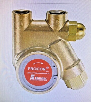 Procon Pump, 111A050F11AA, Brass, 50 GPH, 250 PSI, with Strainer BrassPump