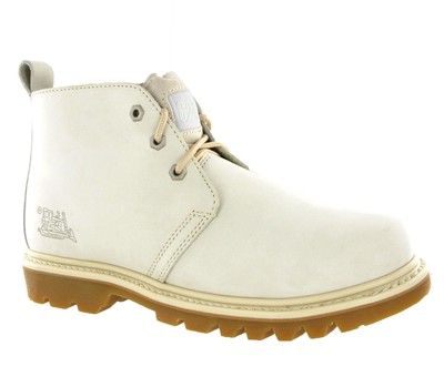 white caterpillar boots