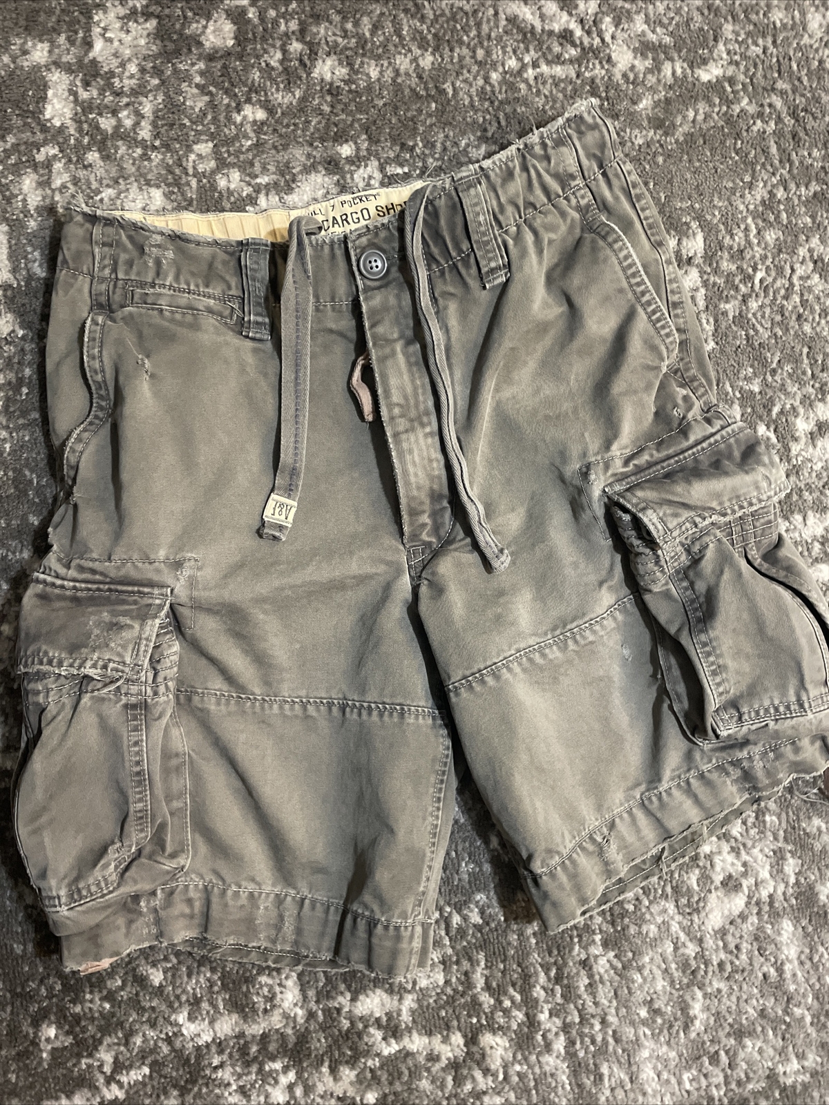 abercrombie cargo shorts