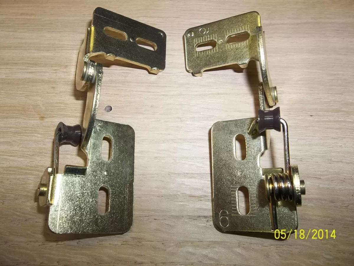 KNIFE HINGES PAIR BRASS BELWITH P199 3 eBay