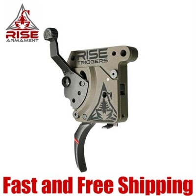 RISE Armament Reliant Hunter Adjustable Curved Trigger for Remington 700 (1-3lb)