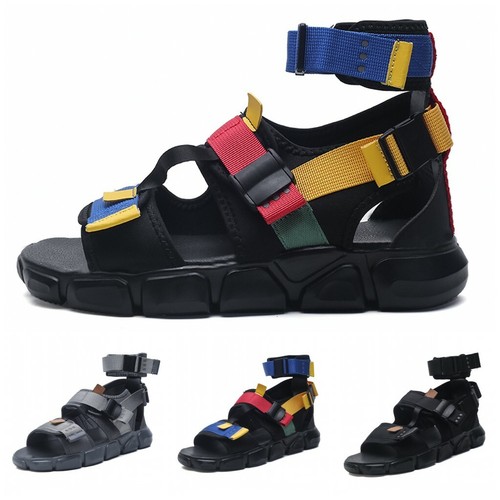 Summer Mens High Top Ankle Strap Sports 