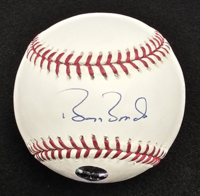 Rare BARRY BONDS Signed Official MLB Baseball-PITTSBURGH PIRATES