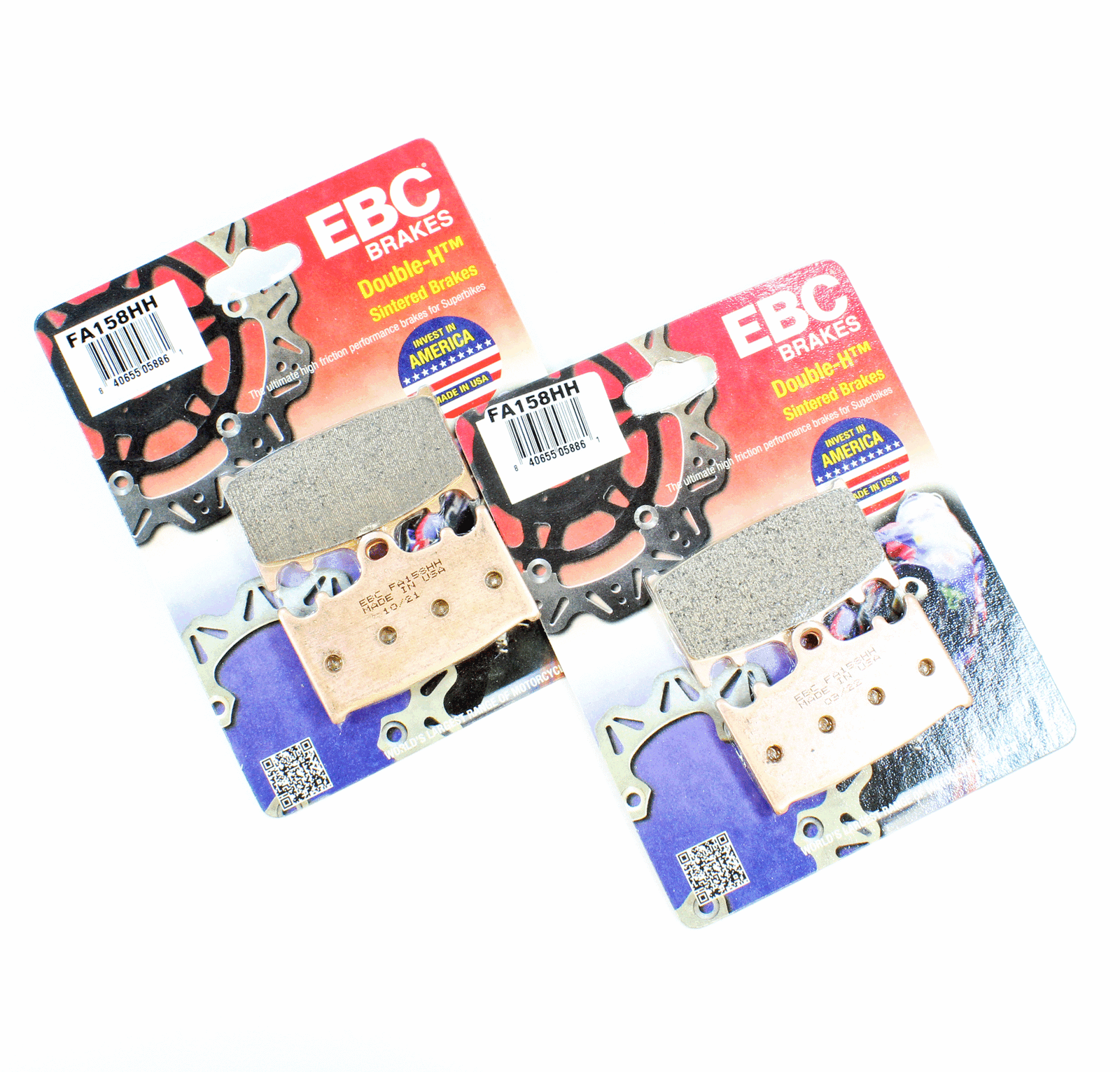 EBC HH Sintered Brake Pad Set for 20032005 Kawasaki ZX600E ZZR600