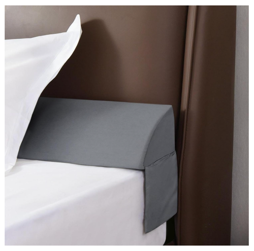 Vekkia King Bed Wedge Pillow for Headboard Gap Filler(0-3.5"),High-Density Foam,