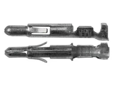 TE Connectivity 350690-1 Contact, Male Pin, Crimp, 24-18AWG (bag of ...