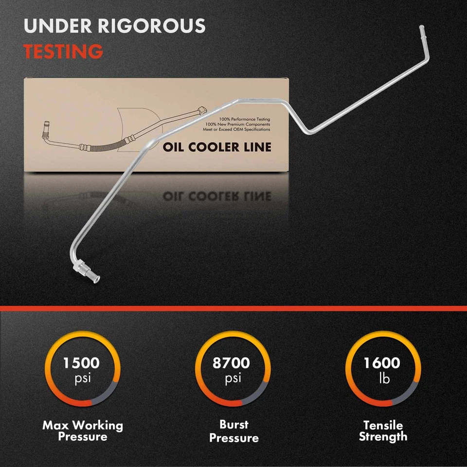 Auto Trans. Manguera de enfriador de aceite para Ford E-150 Club Wagon E-150 Econoline Club Wagon Foto 3 de 4