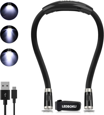 Book Light for Reading in Bed, Rechargeable Neck Reading Light, 650Mah 3 Lightin