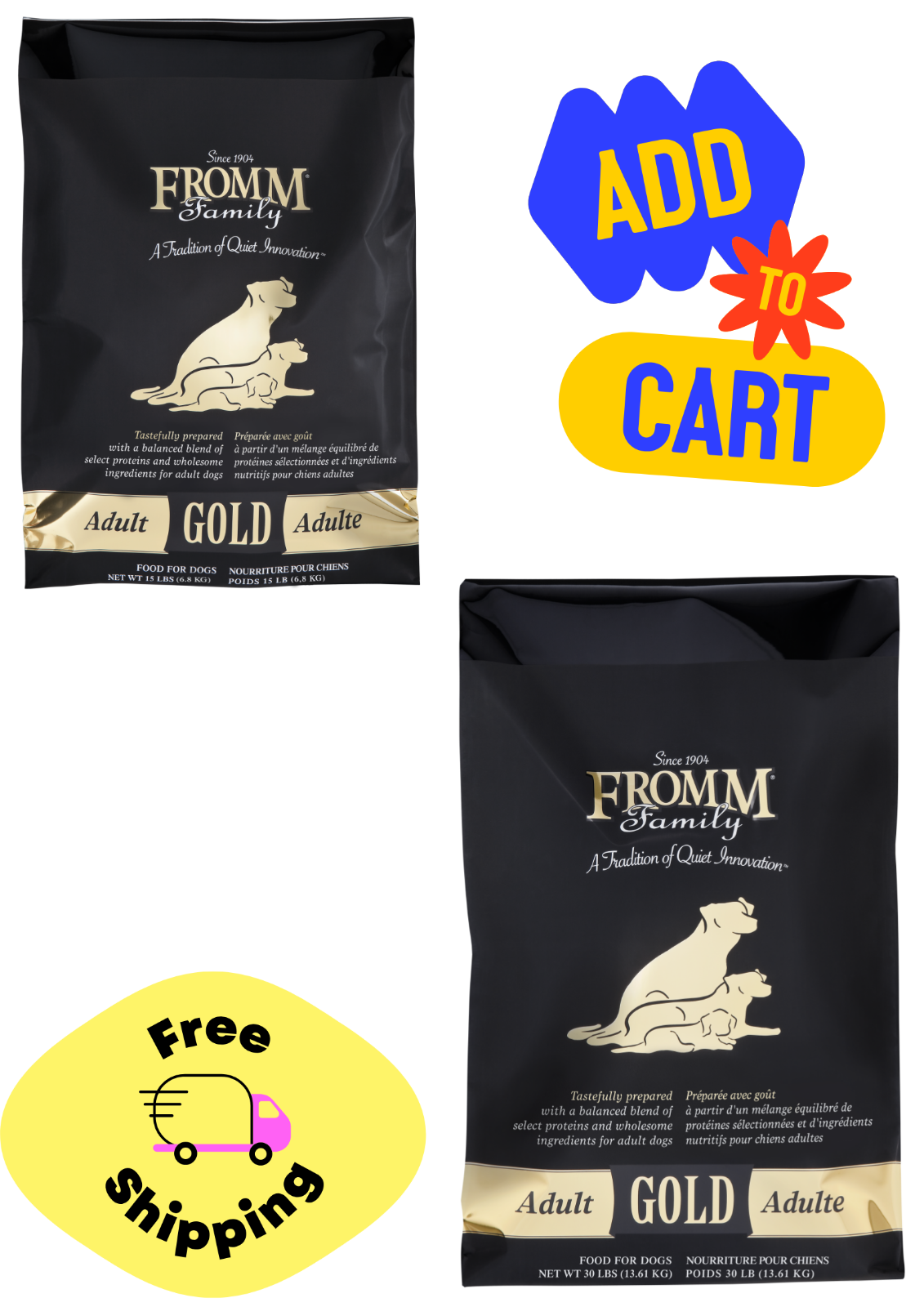 Fromm Gold Adult Dog Food - All Nature Chicken formula
