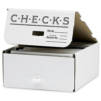 Park Forms Usa Abc Check Storage Divided By Quarter 10 X10 X 4 1/2 - Package Of