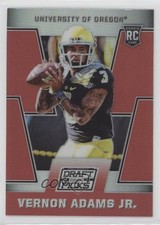 2016 Panini Prizm Collegiate Draft Picks Red Vernon Adams Jr #250 0y59