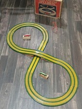 Vintage 1930s Marx Streamline Speedway Tin Wind Up Race Track Toy Boxed WORKING