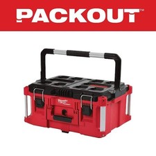 Milwaukee Tool 48-22-8425 Packout Large Tool Box Polymer Blackred 22 In W X