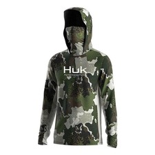 Men's Hooded Fishing Shirt UPF 50 Sun Protection Quick Dry Long Sleeve Outdoor