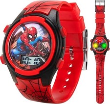 Marvel Spider-Man Kids Watches   Digital Display, Interactive Features, Adjust