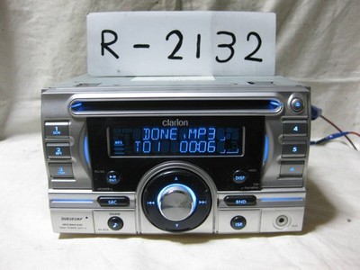 Clarion DUB385MP CD Player with MP3 USB Front AUX 2D Size Japan