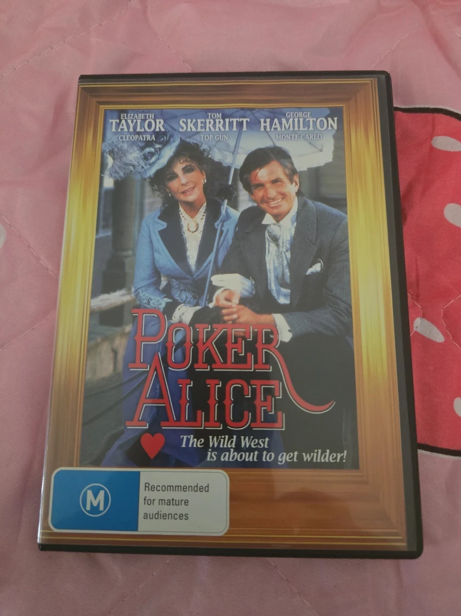 Poker Alice (All Region DVD 1987) Elizabeth Taylor Tom Skerritt