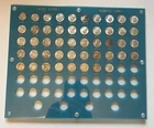 1946-1964 Silver Roosevelt Dime Set - Uncirculated Set In Plastic Display.