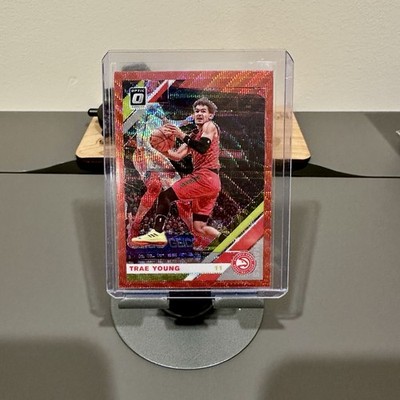 2019-20 Donruss Optic Trae Young Ruby Red Wave Prizm #2 SP SSP Rare Color Match