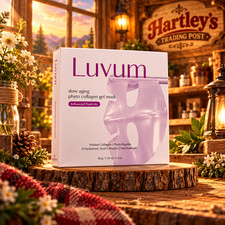 Luvum Slow Aging Phyto Collagen Gel Face Mask Hydrating Firming 5 Pack 38g