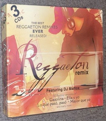 Reggaeton Remix CD DJ Mattox Spanish 3 Disc NEW