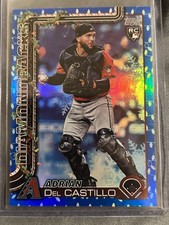 2025 Topps Holiday- Adrian Del Castillo Blue Holiday Lights #H181