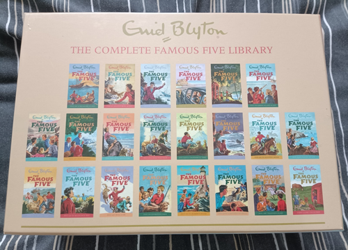THE FAMOUS FIVE COMPLETE LIBRARY 22 BOOK COLLECTION ENID BLYTON BRAND ...