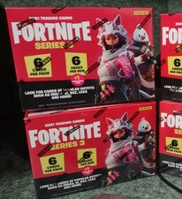 (3) Panini Fortnite Series 3 Blaster Box 37 Cards Laser Parallel -NEW RELEASE