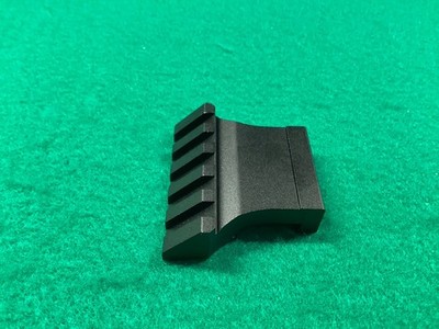 Bontok 45 Degree Offset Rail Mount, 20mm Picatinny Rail, 5 Slot, Slght/Optic Mt.