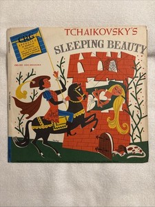 CHILD’S 78 RPM 2 X VINYL RECORD & GF PICTURE SLEEVE / SLEEPING BEAUTY /CRG 202