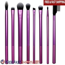 Everyday Eye Makeup Brush Kit 8 Piece Set Eyeshadow Liner Blending Application