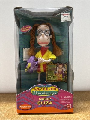 Nickelodeon Wild Thornberrys Explorer Eliza Figure Doll Toy RARE NEW Sealed Pose