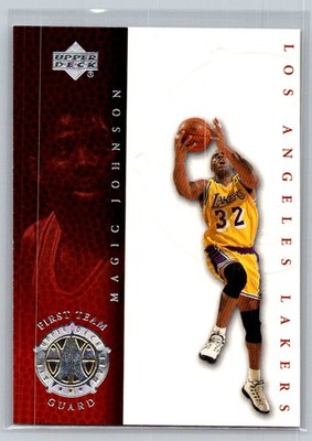 1999-00 Upper Deck Legends Basketball #73 Magic Johnson - VG - Lakers