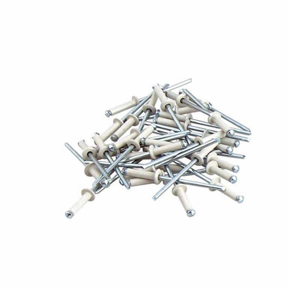 Rivets pop blanc de plaque d'immatriculation 4x16mm haute résistance