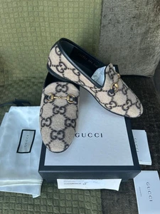 Chaussures mocassins Gucci Jordaan GG pointure 36,5 neuves dans leur boîte