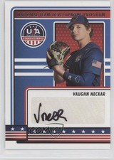 2023 Panini USA Baseball Stars & Stripes Vaughn Neckar (Black Ink) Auto uk5
