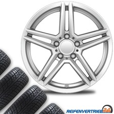 4x Alu Sommerräder für Mercedes S-Klasse Reifen 245/45R18 Conti