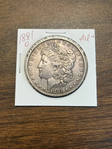 1881 O Morgan silver dollar AU++ Almost uncirculated #36 GENUINE GUARANTEE
