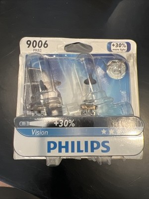 9006PRB2 Philips Set of 2 Headlight Bulbs Lamps Driver & Passenger Side New Pair