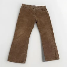 Dockers Brown Corduroy Pants Classic Fit Men’s 36x28 Casual Vintage