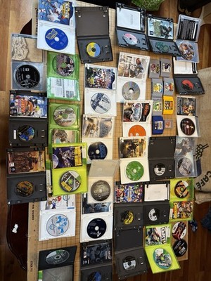 Huge Video Game Lot Wii GameCube N64 PS3 Xbox Mario Party Kart DK64 Smash