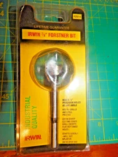 IRWIN 42914 7/8" FORSTNER WOOD DRILL BIT MADE IN AUSTRIA 🇦🇹 LIFETIME GUARANTEE
