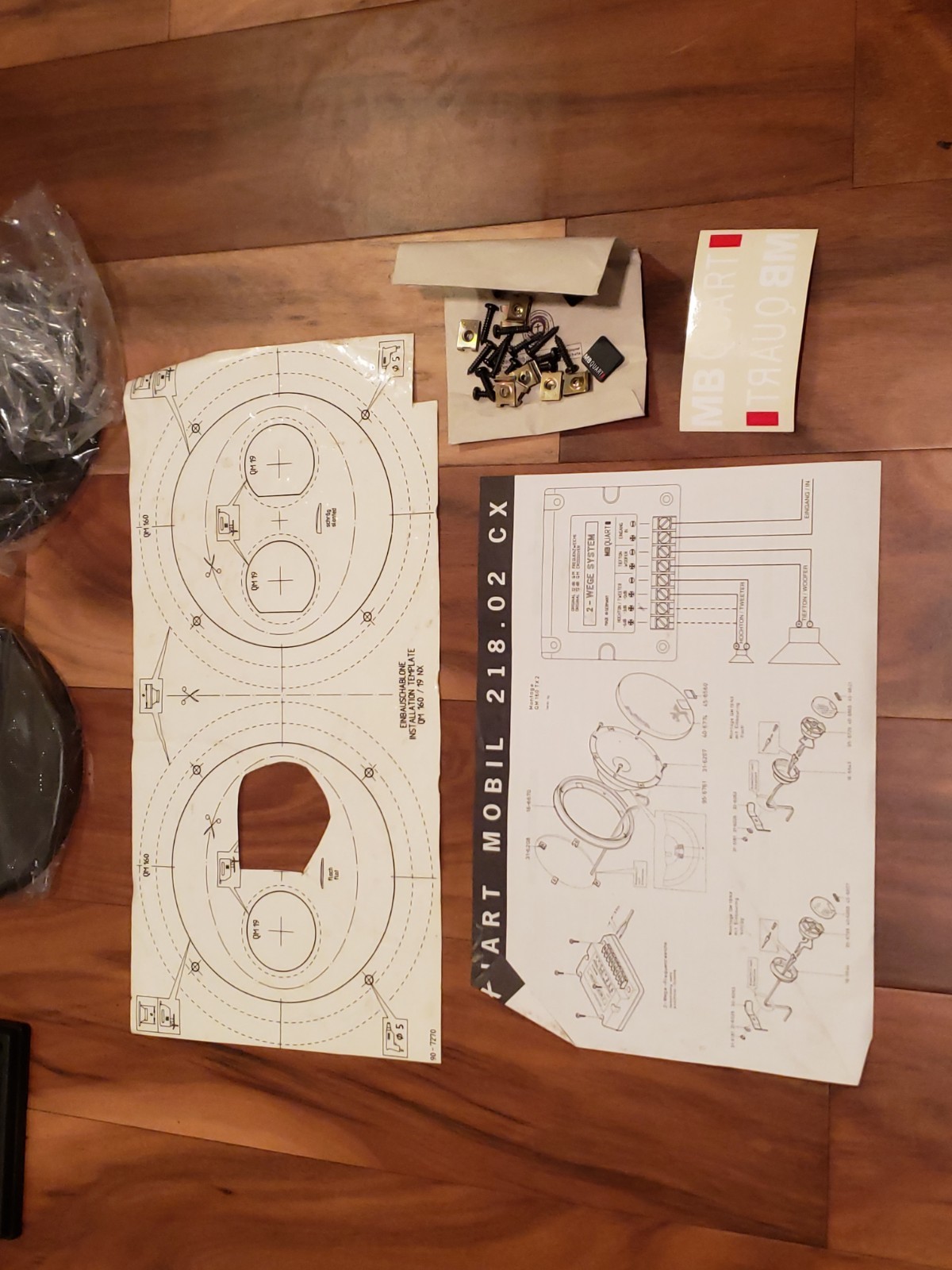 Vintage MB Quart QM 218.02 CX Component Speaker System – Made in Germany –...