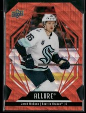 2022-23 Upper Deck Allure Jared McCann Orange Slice #20 Seattle Kraken