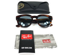 Ray-Ban Sunglasses RB0298S MEGA HAWKEYE 954/62 Tortoise Frames with Blue Lenses
