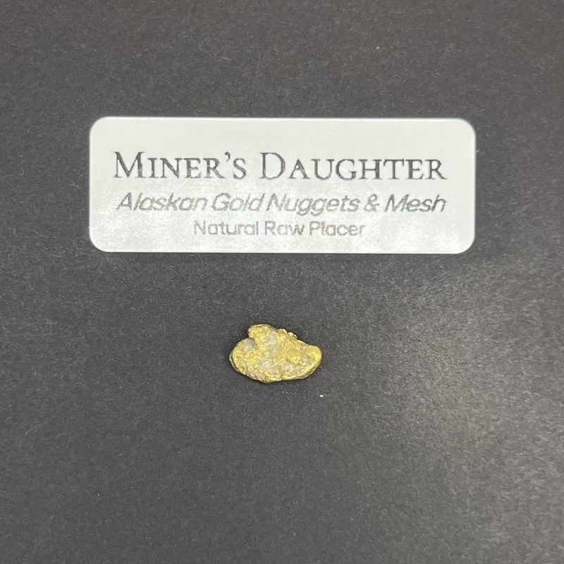 ALASKA GOLD NUGGETS - 1.04 grams - Natural Placer Raw Gold Hi Purity